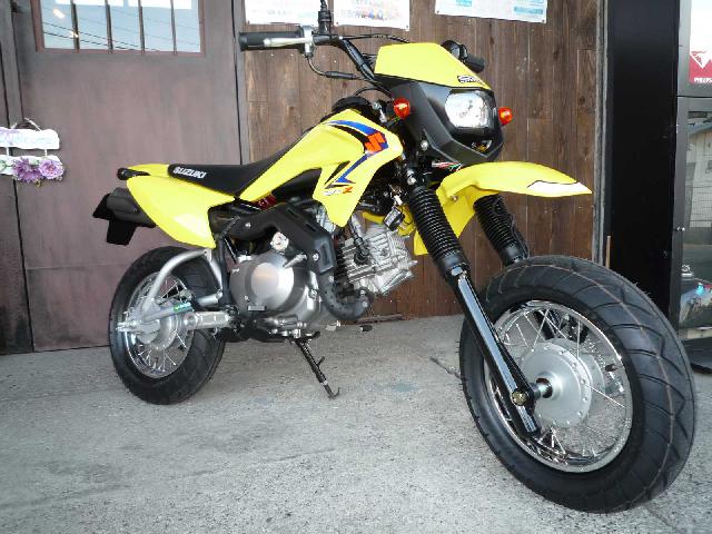 32229☆公道走行OK♪スズキDR-Z70☆大人仕様BBRフォークキット組み込み済み☆DRZ70大人から子供までどうぞ!オンロードにもオフロードにも