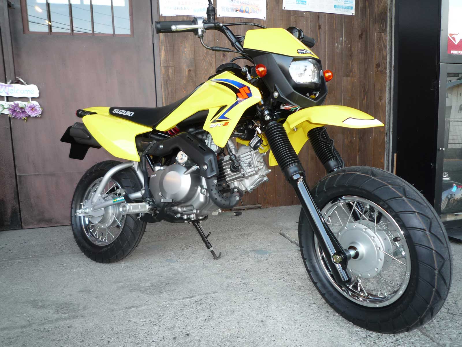 スズキ DRZ70 ミニモト バイク 70cc - オートバイ車体